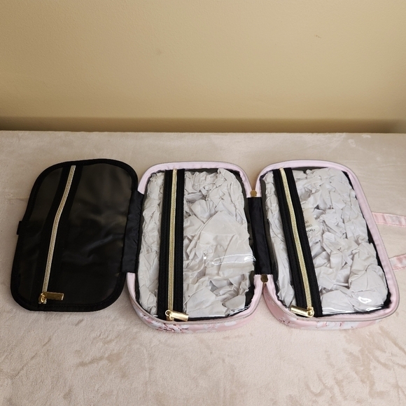 NEW Yumi Kim Wanderlust Travel Hanging Train Case Make Up Bag French Ros… - Picture 6 of 8